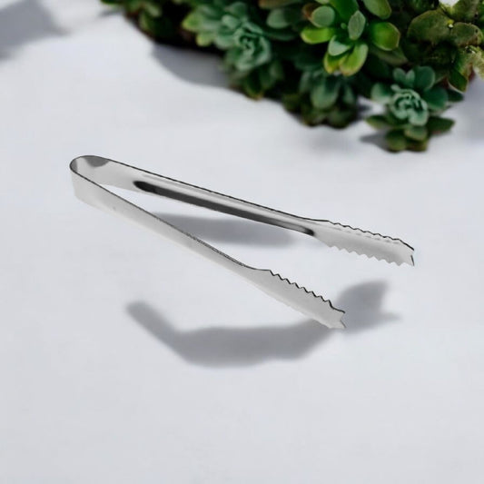 Stainless Steel Serrated Serving Tong