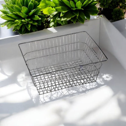 Stainless Steel Rectangular Wire Basket