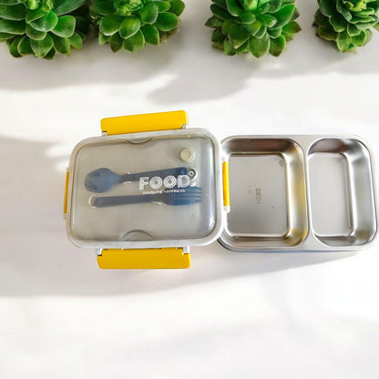Stainless Steel Lunch Box with Spoon