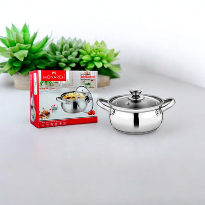 Stainless Steel Belly Casserole Pot