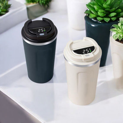 Temperature Display Travel Mug