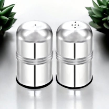 Stainless Steel Salt & Pepper Shaker Set