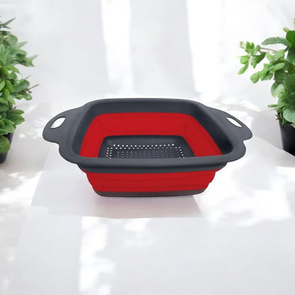Collapsible Silicone Fruit & Veg Strainer