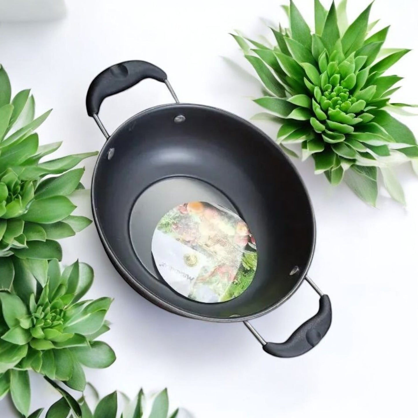 Non Stick Oval Kadhai with Dual Handles