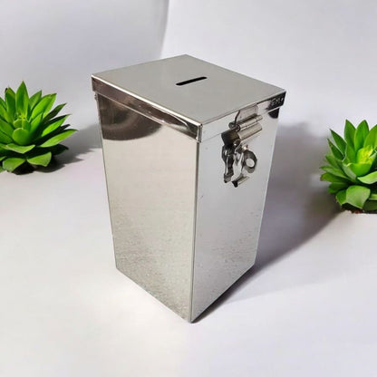 Stainless Steel Cash Saving Container