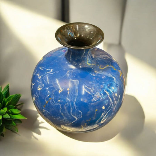 Blue Vase  ( Non Breakable )
