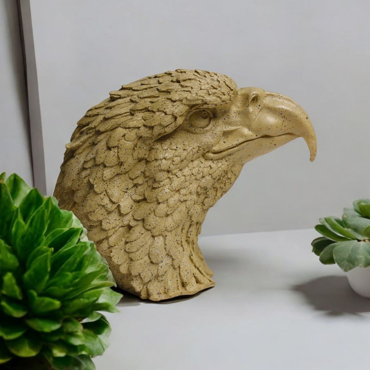 Majestic Eagle Head Decorative Sculpture