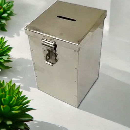 Stainless Steel Cash Saving Container