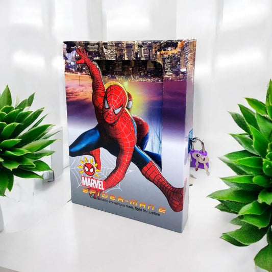SpiderMan Themed  Nootebook With Box