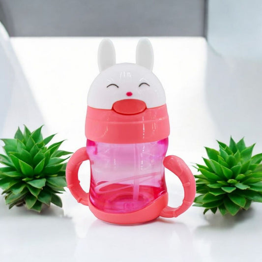 Cute Bunny Sipper Cup with Handle