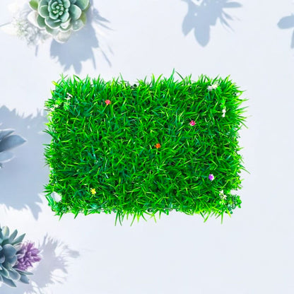Lush Green Artificial Grass Mat