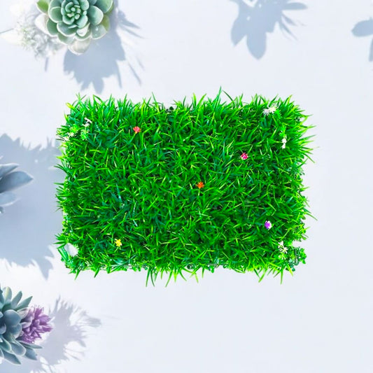 Lush Green Artificial Grass Mat