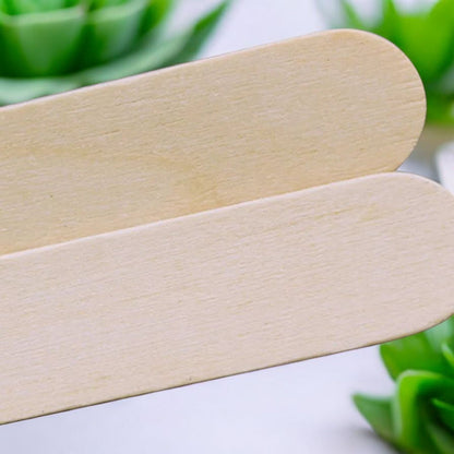 Natural Wooden Popsicle Craft Sticks-25PCS