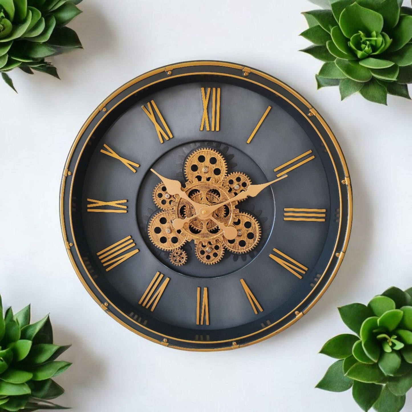 Gear Design Wall Clock
