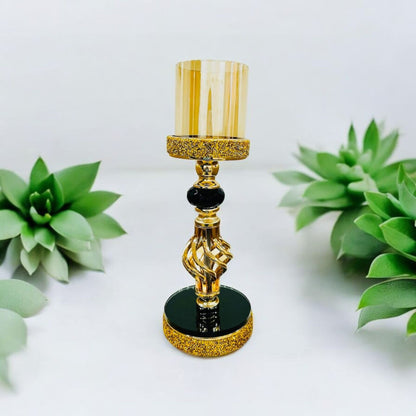 Gold Candle Holder Stand