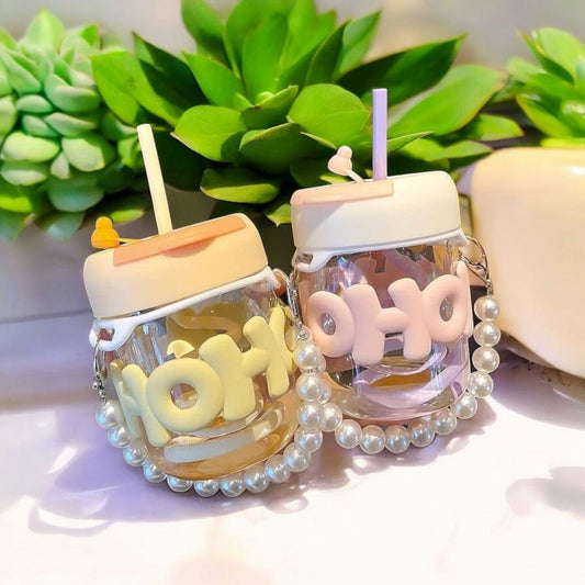 Cute OHO Mini Glass Cup 400ml